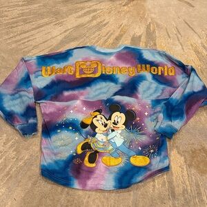 Walt Disney World 50th Anniversary size S Grand Finale Spirit jersey EUC